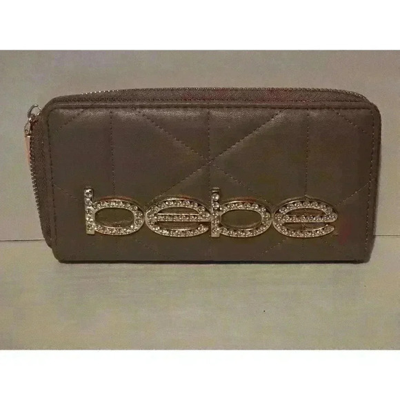bebe Women's Wallet Brown‎ - Picture 1 of 6